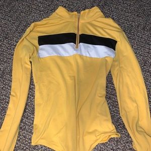 Yellow Bodysuit
